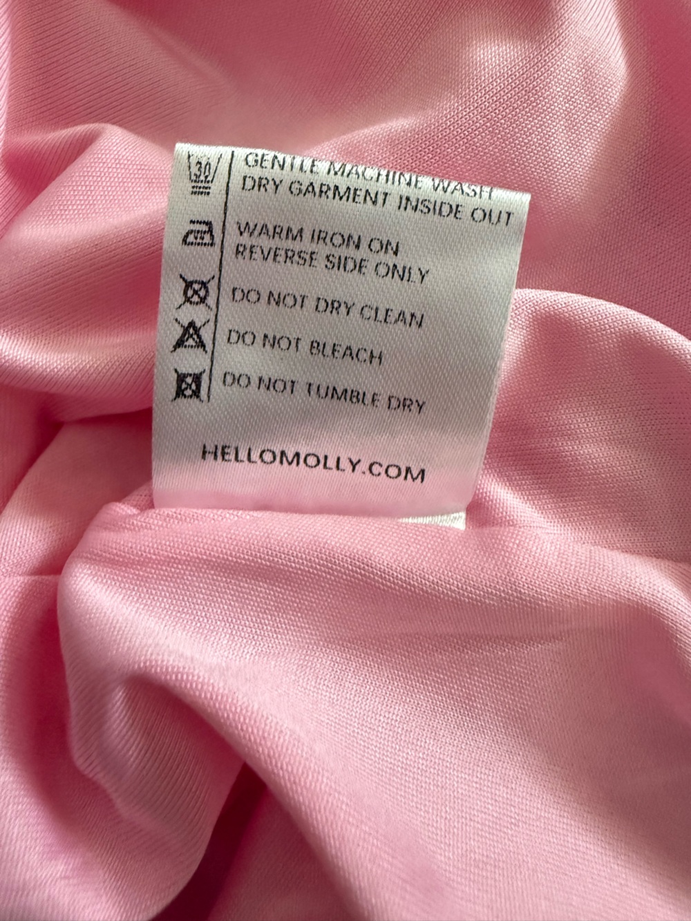 Hello Molly Pink Lace Ruffle Mini Dress - Picture 9 of 14